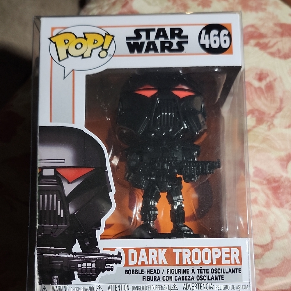 Funko Pop Star Wars Dark Trooper Black and Red Figure